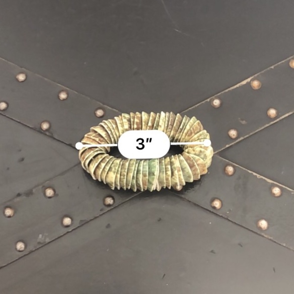 Abalone Shell Stretch Bracelet - Picture 3 of 4